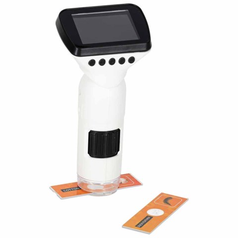 MIKROSKOP 3W1 ELEKTRONICZNY CYFROWY WIFI USB EKRAN LCD 200X 1000X STEM LED