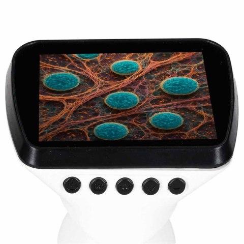 MIKROSKOP 3W1 ELEKTRONICZNY CYFROWY WIFI USB EKRAN LCD 200X 1000X STEM LED