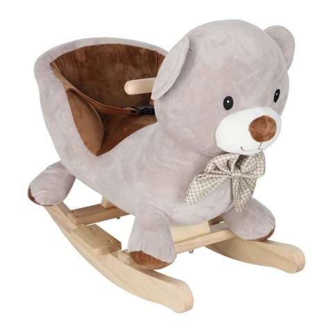 MIŚ NA BIEGUNACH BUJAK PLUSZOWY MIĘKKIE SIEDZISKO FOTELIK BUJANY DŹWIĘKI