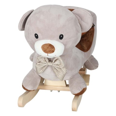 MIŚ NA BIEGUNACH BUJAK PLUSZOWY MIĘKKIE SIEDZISKO FOTELIK BUJANY DŹWIĘKI