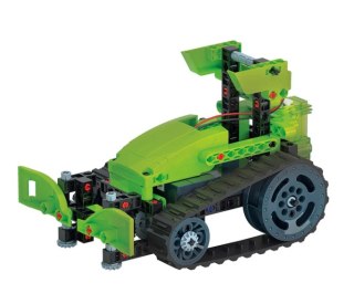 Naukowa Zabawa Klocki Laboratorium Mechaniki Ciągnik Gąsienicowy Silnik Elektryczny Język Polski Clementoni 50689