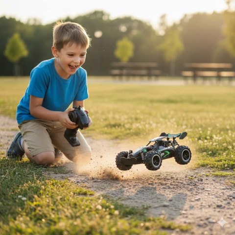 SZYBKI SAMOCHÓD ZDALNIE STEROWANY HIGH SPEED STUNT 1:18 18KM/H PILOT 2.4GHZ