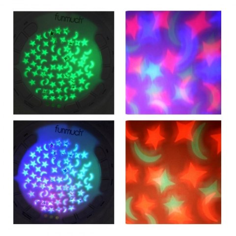 WOOPIE BABY Przytulanka Miś z Projektorem Uspokajacz Pozytywka