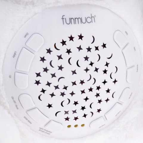 WOOPIE BABY Przytulanka Miś z Projektorem Uspokajacz Pozytywka