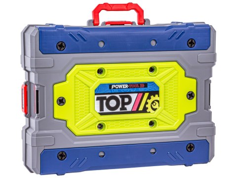 WARSZTAT STOLARSKI MAŁEGO MECHANIKA NARZĘDZIA WKRĘTARKA SKŁADANY WALIZKA