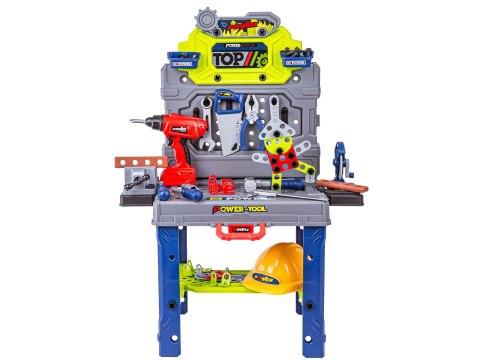 WARSZTAT STOLARSKI MAŁEGO MECHANIKA NARZĘDZIA WKRĘTARKA SKŁADANY WALIZKA