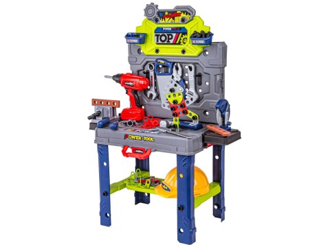 WARSZTAT STOLARSKI MAŁEGO MECHANIKA NARZĘDZIA WKRĘTARKA SKŁADANY WALIZKA