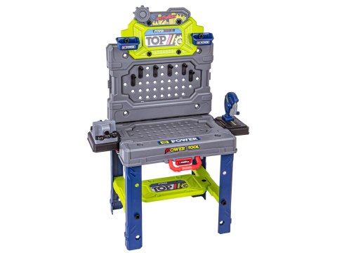 WARSZTAT STOLARSKI MAŁEGO MECHANIKA NARZĘDZIA WKRĘTARKA SKŁADANY WALIZKA