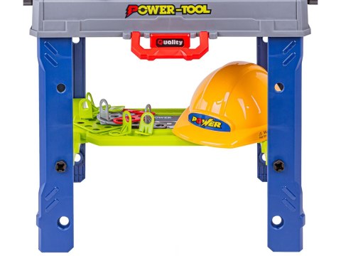 WARSZTAT STOLARSKI MAŁEGO MECHANIKA NARZĘDZIA WKRĘTARKA SKŁADANY WALIZKA