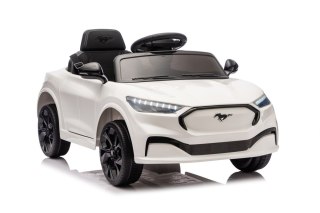 AUTO NA AKUMULATOR DLA DZIECKA FORD MUSTANG MACH-E 24V EVA SKÓRA LED PILOT