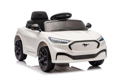 AUTO NA AKUMULATOR DLA DZIECKA FORD MUSTANG MACH-E 24V EVA SKÓRA LED PILOT