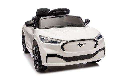 AUTO NA AKUMULATOR DLA DZIECKA FORD MUSTANG MACH-E 24V EVA SKÓRA LED PILOT