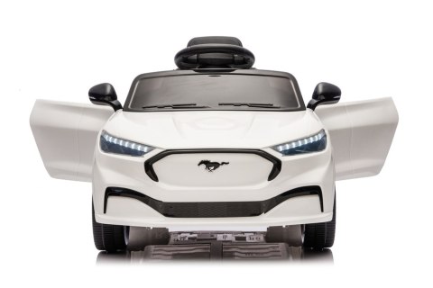 AUTO NA AKUMULATOR DLA DZIECKA FORD MUSTANG MACH-E 24V EVA SKÓRA LED PILOT