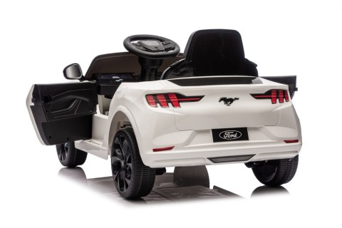AUTO NA AKUMULATOR DLA DZIECKA FORD MUSTANG MACH-E 24V EVA SKÓRA LED PILOT
