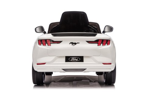 AUTO NA AKUMULATOR DLA DZIECKA FORD MUSTANG MACH-E 24V EVA SKÓRA LED PILOT