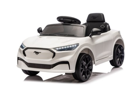 AUTO NA AKUMULATOR DLA DZIECKA FORD MUSTANG MACH-E 24V EVA SKÓRA LED PILOT