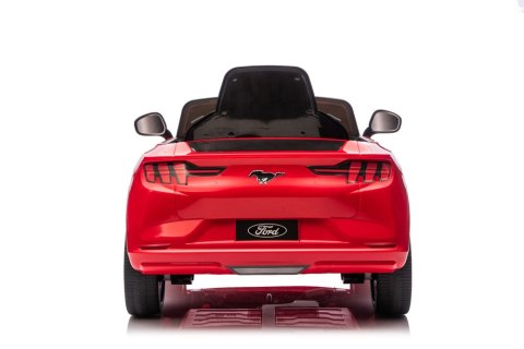 AUTO NA AKUMULATOR DLA DZIECKA FORD MUSTANG MACH-E 24V EVA SKÓRA LED PILOT