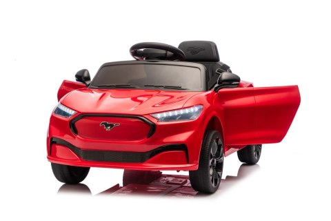 AUTO NA AKUMULATOR DLA DZIECKA FORD MUSTANG MACH-E 24V EVA SKÓRA LED PILOT
