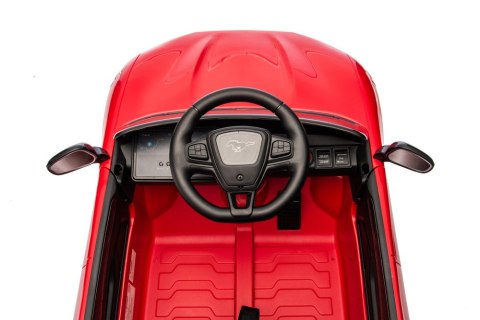 AUTO NA AKUMULATOR DLA DZIECKA FORD MUSTANG MACH-E 24V EVA SKÓRA LED PILOT