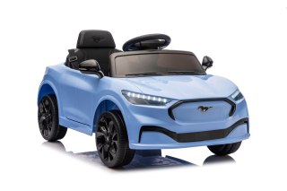 AUTO NA AKUMULATOR DLA DZIECKA FORD MUSTANG MACH-E 24V EVA SKÓRA LED PILOT