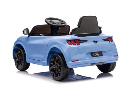 AUTO NA AKUMULATOR DLA DZIECKA FORD MUSTANG MACH-E 24V EVA SKÓRA LED PILOT