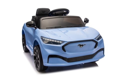 AUTO NA AKUMULATOR DLA DZIECKA FORD MUSTANG MACH-E 24V EVA SKÓRA LED PILOT