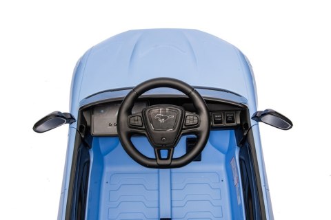 AUTO NA AKUMULATOR DLA DZIECKA FORD MUSTANG MACH-E 24V EVA SKÓRA LED PILOT