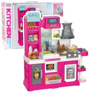 KUCHNIA INTERAKTYWNA DLA DZIECI OBIEG WODY PARA ŚWIATŁA DŹWIĘKI ZESTAW 64EL