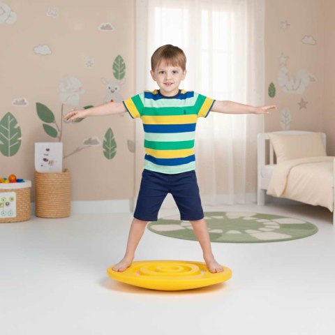 RÓWNOWAŻNIA DO BALANSOWANIA DLA DZIECKA 2W1 SENSORYCZNA DESKA Z LABIRYNTEM
