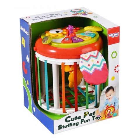 WALEC KOSTKA SENSORYCZNA INTERAKTYWNY BĘBENEK DLA DZIECI ROZWOJOWA