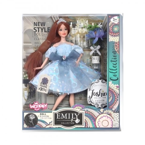 WOOPIE ROYAL Lalka Emi w Błękitnej Sukience Tiulowej