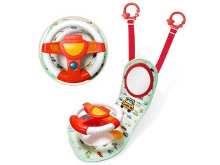 KIEROWNICA EDUKACYJNA PODRÓŻNA DO SAMOCHODU NA FOTEL OCHRANIACZ DLA DZIECKA