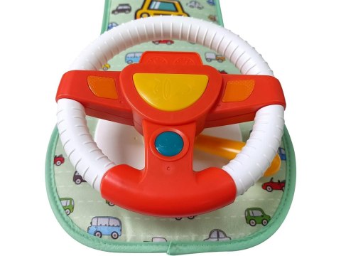 KIEROWNICA EDUKACYJNA PODRÓŻNA DO SAMOCHODU NA FOTEL OCHRANIACZ DLA DZIECKA