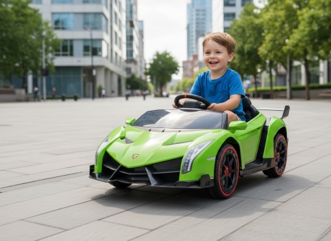 AUTO NA AKUMULATOR LAMBORGHINI VENENO DLA DZIECKA PILOT 2.4 EVA 4X4 MP4