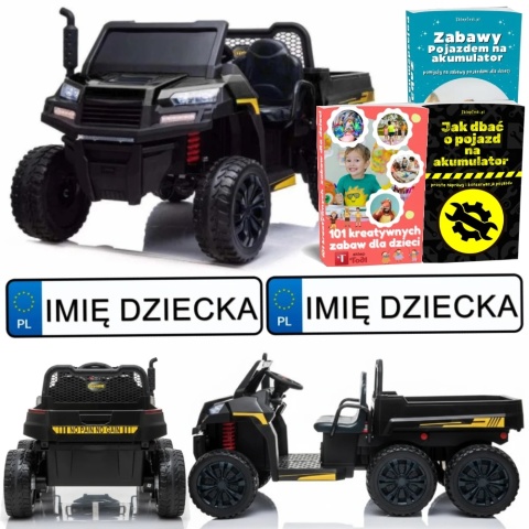 DUŻY SAMOCHÓD NA AKUMUALTOR DLA 2 DZIECI BUGGY A730-2 4X200W 24V PILOT MP3