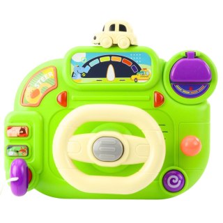 KIEROWNICA INTERAKTYWNA DLA MALUCHA SYMULATOR JAZDY ŚWIATŁA DŹWIĘKI