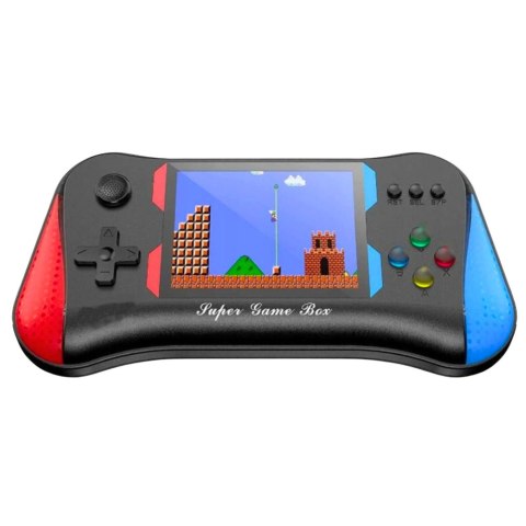 KONSOLA DO GIER KLASYCZNYCH X7M 500 GIER TRYB 2 GRACZY KABLE DO TV EKRAN3,5