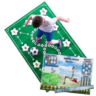 Mata treningowa Sprintigo ProMat XXL 180x120 i Zdrapka Piłkarza