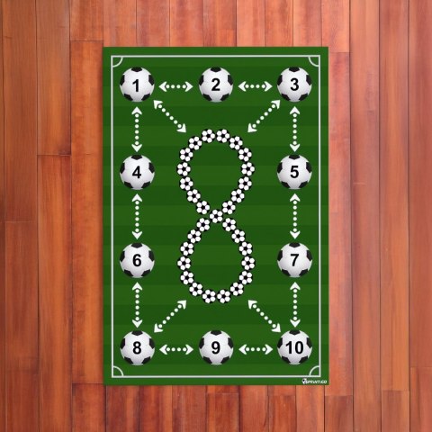 Mata treningowa Sprintigo ProMat XXL 180x120 i Zdrapka Piłkarza