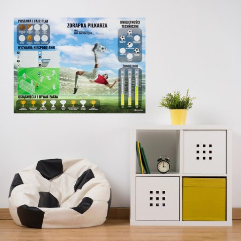 Mata treningowa Sprintigo ProMat XXL 180x120 i Zdrapka Piłkarza