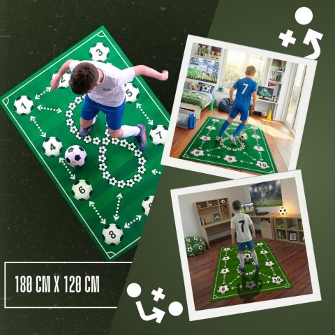 Mata treningowa do piłki nożnej Sprintigo ProMat XXL 180x120