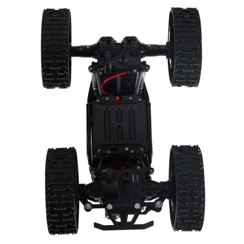 SAMOCHÓD ZDALNIE STEROWANY RC ROCK CRAWLER 4X4 1:16 KOŁA GĄSIENICE PILOT 2.4G AKU