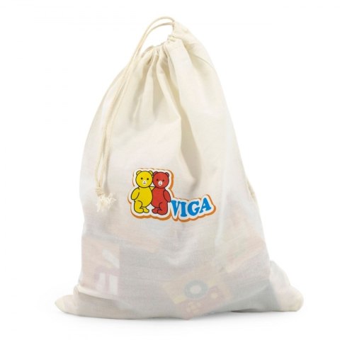 UKŁADANKA DREWNIANA MAGNETYCZNE POJAZDY CERTYFIKAT FSC DLA DZIECI