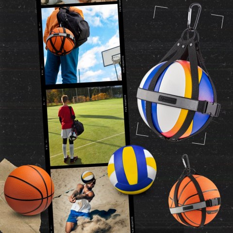 Uchwyt na piłkę Sprintigo - czarny