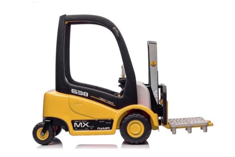 WÓZEK WIDŁOWY NA AKUMULATOR DLA DZIECKA XMX638 PILOT KOŁA EVA SKÓRA MP3 BLUETOOTH