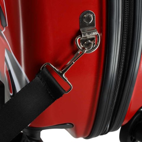 WALIZKA PODRÓŻNA DLA DZIECI NA KÓŁKACH BAGAŻ PODRĘCZNY MOTOR SIEDZISKO