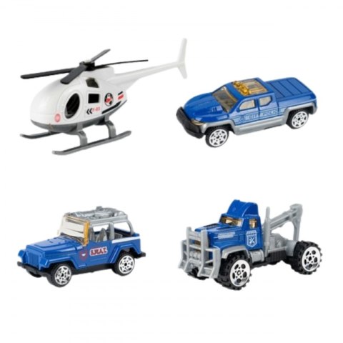 GARAŻ PARKING POLICYJNY KOMISARIAT 43 EL DLA DZIECI POJAZDY ZESTAW