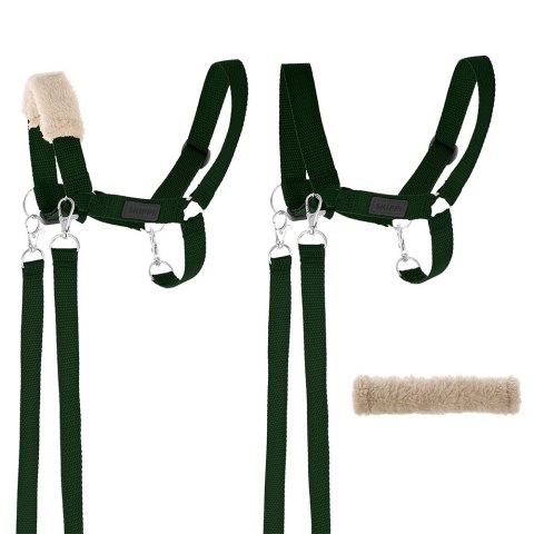 DUŻY HOBBY HORSE A3 CZARNY SKIPPI KONIK DO SKAKANIA MASKOTKA KANTAR ZESTAW