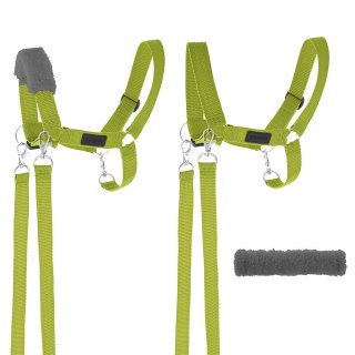 DUŻY HOBBY HORSE A3 CZARNY SKIPPI KONIK DO SKAKANIA MASKOTKA KANTAR ZESTAW