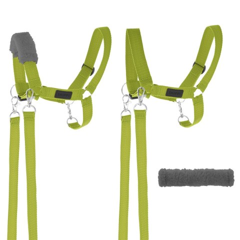 DUŻY HOBBY HORSE A3 CZARNY SKIPPI KONIK DO SKAKANIA MASKOTKA KANTAR ZESTAW